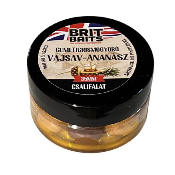BritBaits Plastic Corn Garlic 35ml, High-Attraction Imitation Bait for Carp &amp; Coarse Fishing, Reusable and Durable.